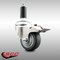 Service Caster 3 Inch 316SS Thermoplastic Rubber Swivel 1 Inch Stem Caster Lock Brake SCC SCC-SS316TTLEX20S314-TPRB-1 - alternate 4